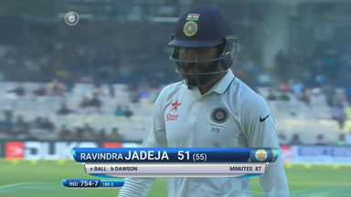 IND vs ENG 2016 - 5th Test day 4 : Ravindra Jadeja Wicket