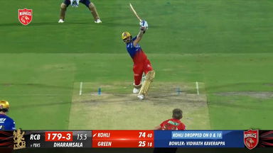 M58: PBKS vs RCB  – Virat Kohli Six
