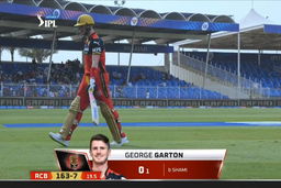 M48: RCB vs PBKS – George Garton Wicket