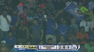 M21: DD vs MI – Ambati Rayudu Six