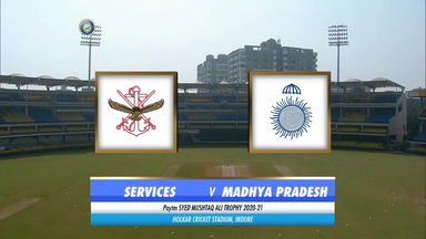 Syed Mushtaq Ali Trophy 2020-21, Services vs Madhya Pradesh: Match Highlights