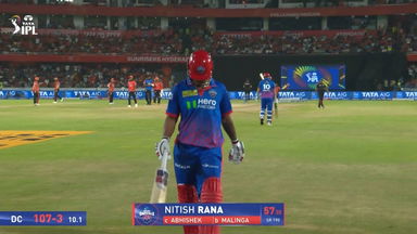 IPL 2026 M31: SRH vs DC - Nitish Rana Wicket