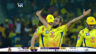 M23: CSK vs KKR – Fall of Wickets