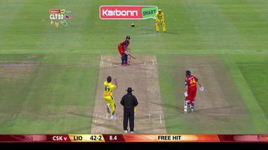 M7: CSK vs LIO – Gulam Bodi six
