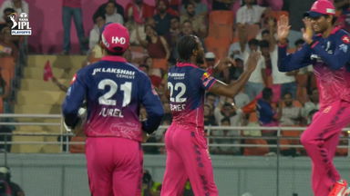 IPL 2026 Eliminator: SRH vs RR - Fall of Wickets