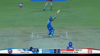 M37: DC vs KXIP – Prithvi Shaw Six