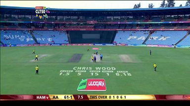 Q3: AA vs HAM –  Azhar Mahmood six