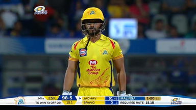 Kedar Jadhav's fighting half century
