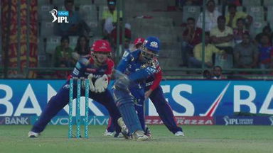 M17: DD vs MI – Krunal Pandya Six