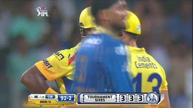 M33: MI vs CSK –  Dwayne Smith Six