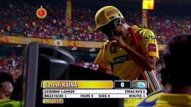 M70: RCB vs CSK – Zaheer Khan 4 Wickets