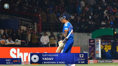 IND vs SA 2025, 3rd T20I: Suryakumar Yadav Wicket