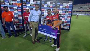 M33: SRH vs CSK – Man of the Match – David Warner