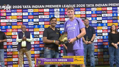 IPL 2026 M28: KKR vs RR - Sierra Super Striker of the Match - Cameron Green