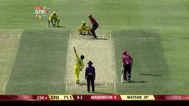 M3: CSK vs SYD – Shane Watson six