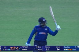 Vijay Hazare Trophy 2025-26, Assam vs Uttar Pradesh: Priyam Garg's composed knock of 52(53)