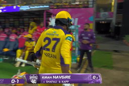 Wicket: Match 7, UP Warriorz vs Delhi Capitals, WPL 2026: Kiran Navgire Wicket