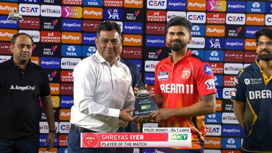IPL 2025 M05: GT vs PBKS - Player of the Match - Shreyas Iyer