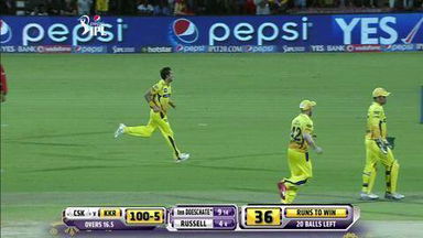 M28: CSK vs KKR – Andre Russell Wicket