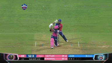 M34: DC vs RR – Devdutt Padikkal Six