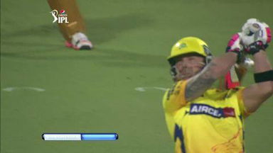 M30: KKR vs CSK – Brendon McCullum Six