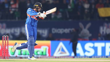 Abhishek Sharma sets the tone for India's chase with 35(18)