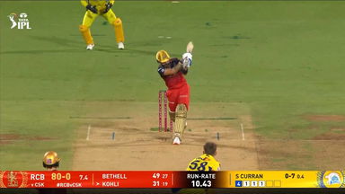 IPL 2025 M52: RCB vs CSK - Virat Kohli Six