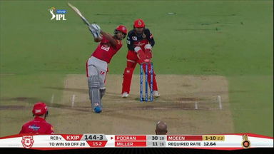 M42: RCB vs KXIP – Nicholas Pooran Six