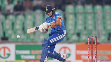 50 up with panache! Shafali ups the ante