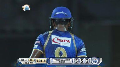 M47: CSK vs RR – Sanju Samson Six