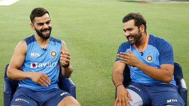 Dubai Delight: Rohit Sharma interviews Virat Kohli
