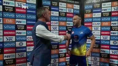 M39: RCB vs CSK – Faf du Plessis Interview