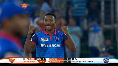 Kagiso Rabada derails SRH with 4/22