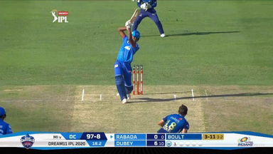 M51: DC vs MI – Kagiso Rabada Six