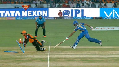 Yusuf Pathan's Bullet throw sends Jaydev packing