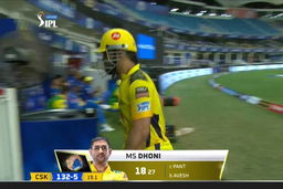 M50: DC vs CSK – MS Dhoni Wicket