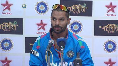 Ind v WI, 2013, 3rd ODI: Shikhar Dhawan's PC