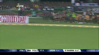 CLT20 2013 M12: TTN vs SRH  –   Match Highlights