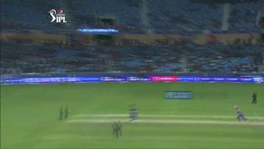 M6: KKR vs DD –  Jimmy Neesham Wicket