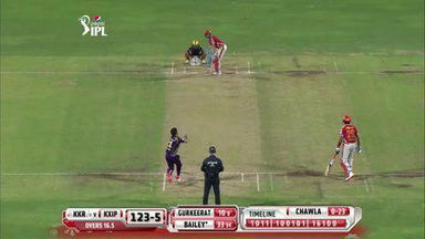 M14: KXIP vs KKR – George Bailey Six