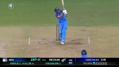 IND vs NZ 2023, 3RD T20I: Shubman Gill  Six