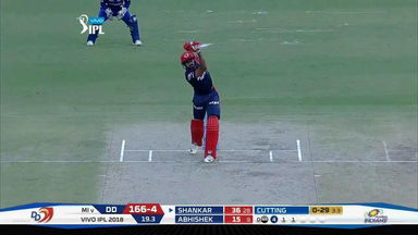 M55: DD vs MI – Vijay Shankar Six