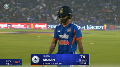IND vs NZ 2026, 2nd T20I: Ishan Kishan Wicket