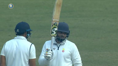 Ranji Trophy  2022/23: Vaibhav Rawal's terrific 95* for Delhi