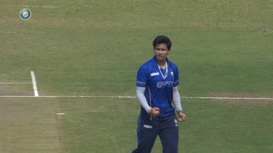Senior Women's T20 Trophy 2023 QF 1: 4, W, 4, 4: A roller-coaster over for Mansi Joshi