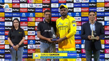 IPL 2026 M18: CSK vs DC - Angel One Super Sixes of the Match - Sanju Samson