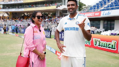 Heartwarming interaction with Ashwin's family post Chepauk Heroics