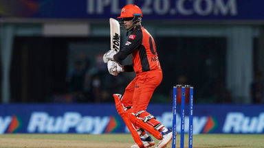 Abhishek Sharma smacks 4 fours in one over