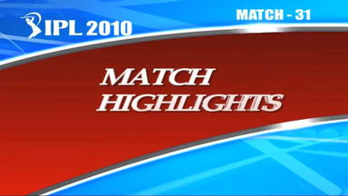IPL 2010 Match 31 Highlights KXIP vs RCB