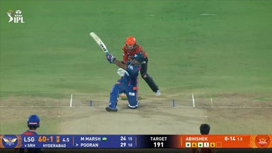 IPL 2025 M07: SRH vs LSG - Nicholas Pooran Six